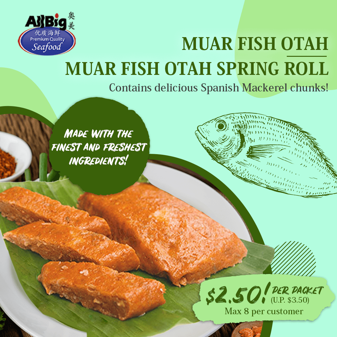 All Big Muar Fish Otah