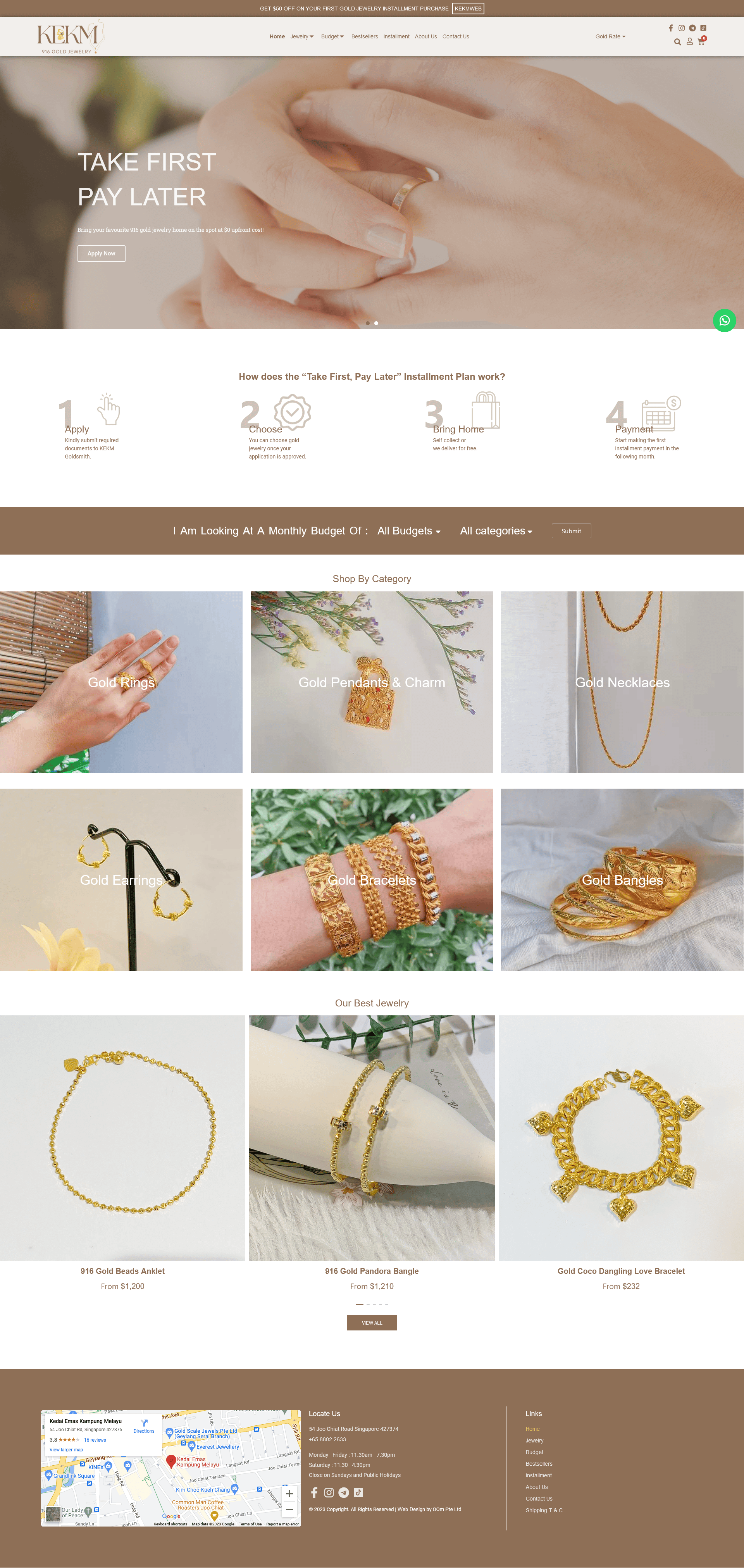 KEKM Gold Jewelry