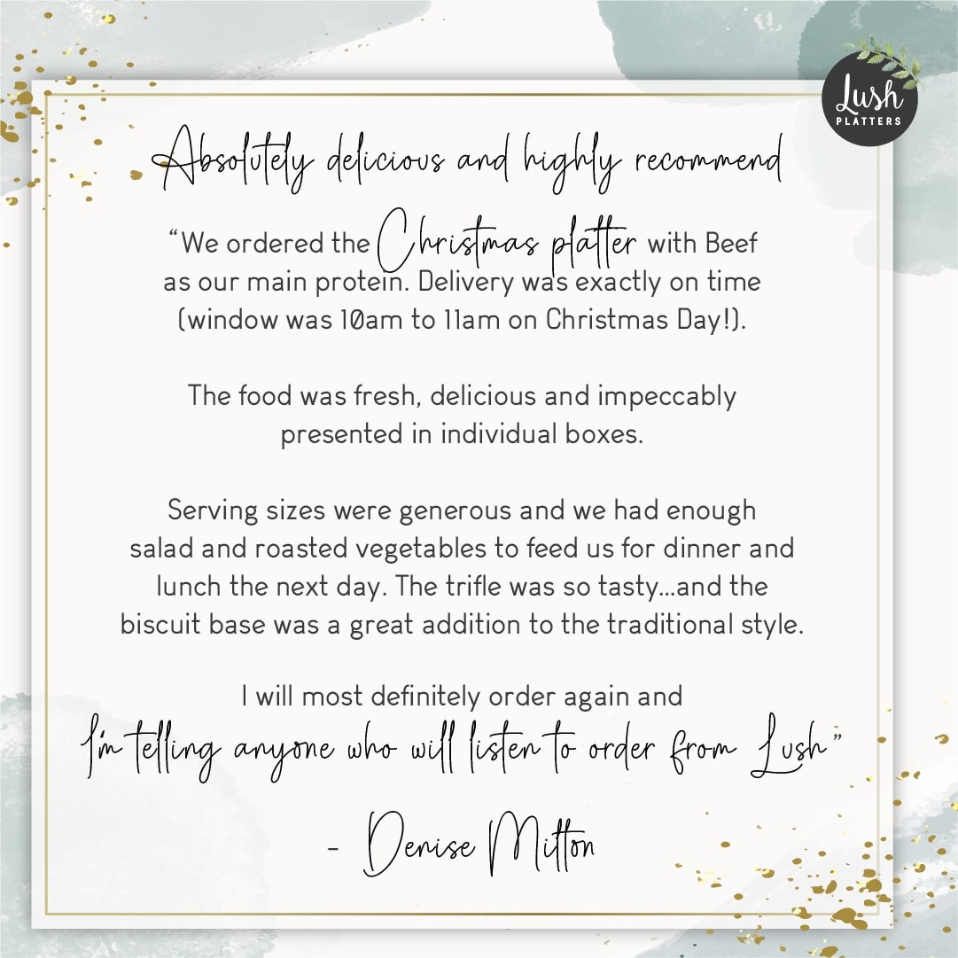 Lush Platters Christmas