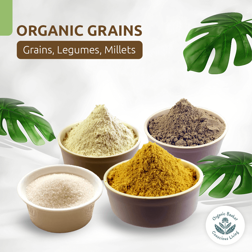 Organic Baskets Grains