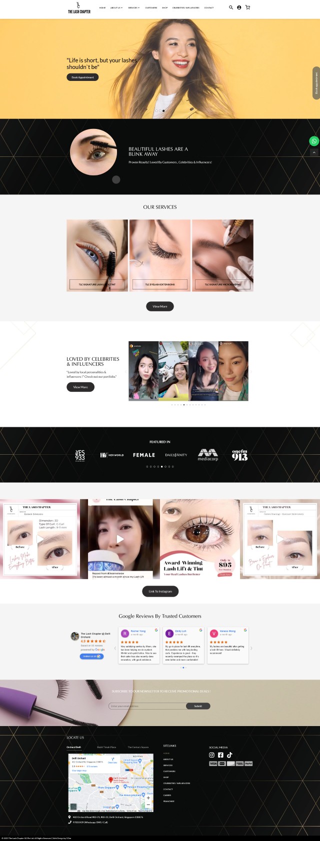 The Lash Web Page