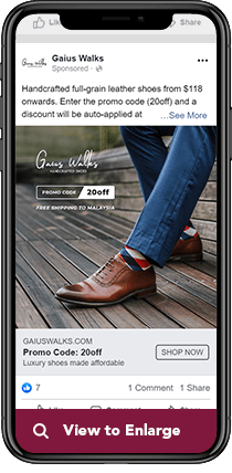click to website ad