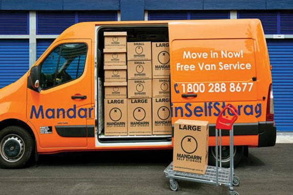 Mandarin Self Storage Van Products
