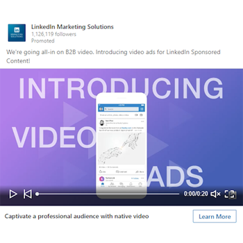 LinkedIn Video Ads