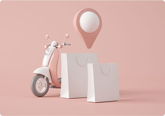 Business shopping Delivery